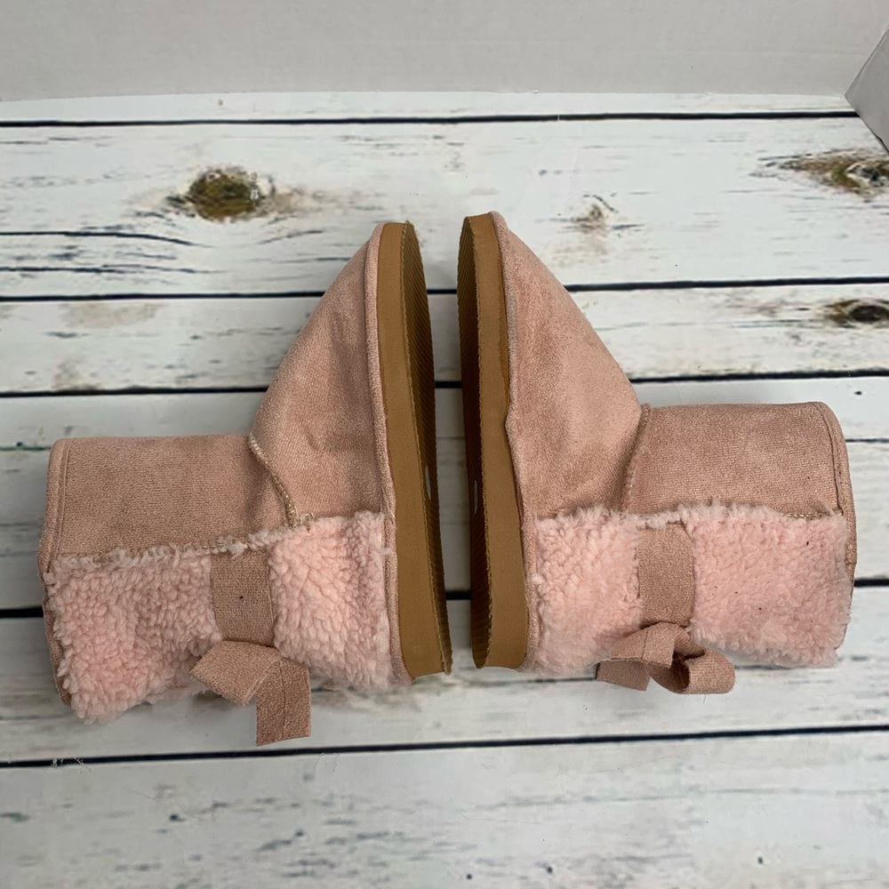 NEW Olivia Miller Girl pink boots - Picture 4 of 7